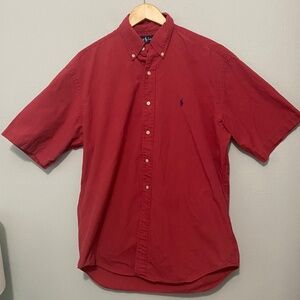 Men’s classic button up RL short sleeve